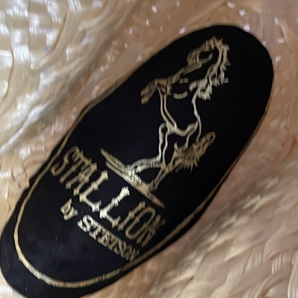 Stallion By Stetson Vintage Straw Western Cowboy Hat 6 3/4 - Picture 11 of 15